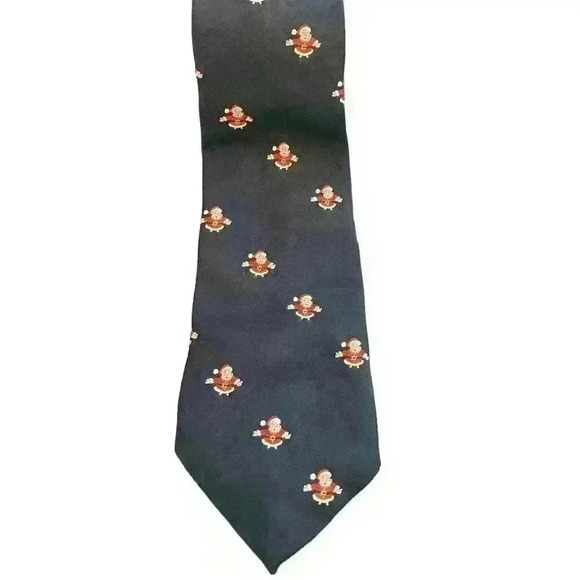 Santa Claus Christmas Holiday Tie Pristine condition - Picture 1 of 5